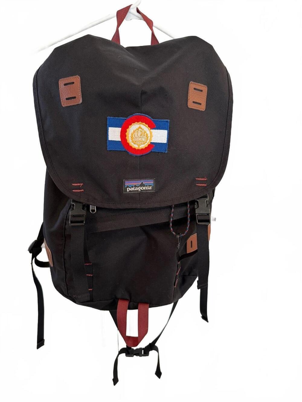 Patagonia Black Backpack & Adjustable Straps